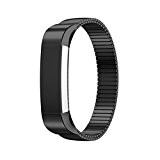 Fitbit Alta Bracelet ,Clode® Luxe Véritable acier inoxydable Montre bracelet bande pour Fitbit Alta Tracker