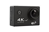 Hieha 4K 2.0" LCD Caméra Sport Multifonction Action Camera Embarquée 30M étanche Enregistreur Vidéo Numérique 170 °HD Grand Angle avec ...