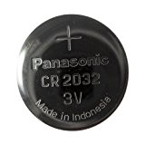 Panasonic Lot de 5 piles bouton au lithium CR2032 3 V