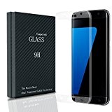 Rioto Galaxy S7 Edge 3D Screen Protector, Premium High Definition Invisible and Curved