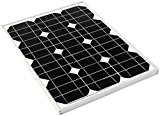 Solar Technology STP030MA Kit Panneau solaire et connecteurs 30 Wp