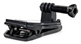 Support Clip rotatif 360° pour VTIN Caméscope Sportive UHD avec Capteur Sony IMX117 Exmor R caméra embarquée - DURAGADGET