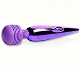 Violet USB rechargeable massage forte baguettes quelques nécessités quotidiennes Multi-vitesse Baguette sans fil Power Wand Massager
