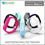 WoCase Wristband for Xiaomi MiBand Activity and Sleep Tracker Band Bracelet (One size, Fits Most Wrist)